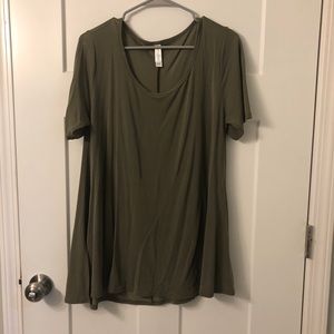 Very soft Olive Green Perfect Tee